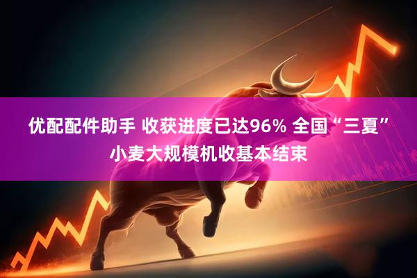 优配配件助手 收获进度已达96% 全国“三夏”小麦大规模机收基本结束