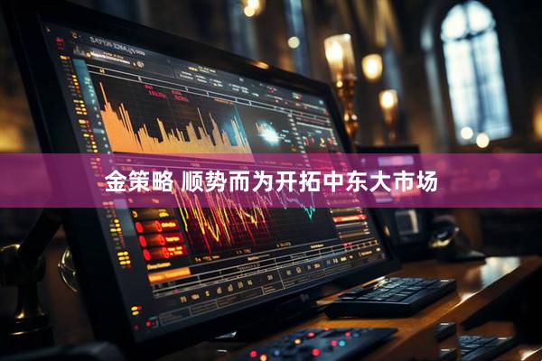金策略 顺势而为开拓中东大市场